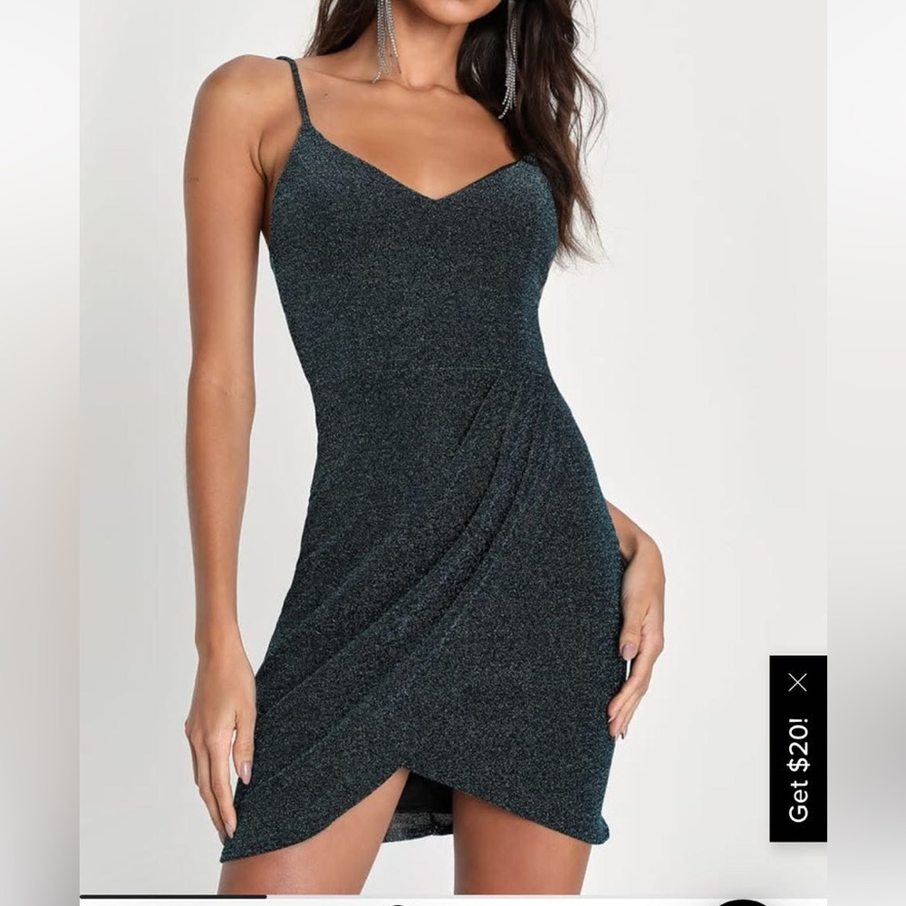 Lulu's Black Mini Dress